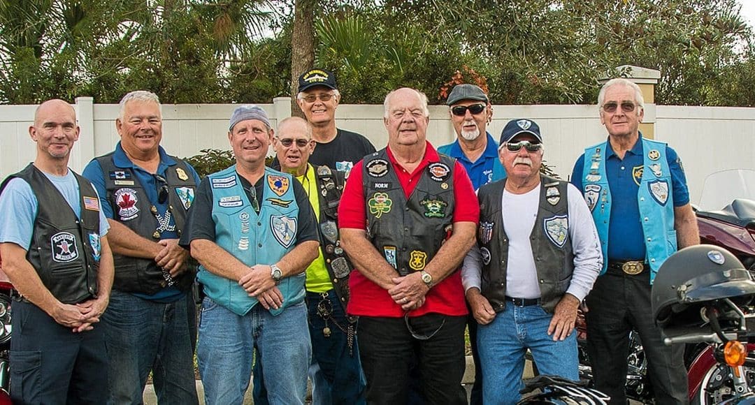 Blue Knights Motorcycle Club roars into The Terraces