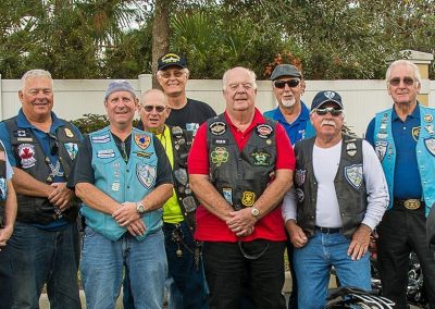 Blue Knights Motorcycle Club roars into The Terraces
