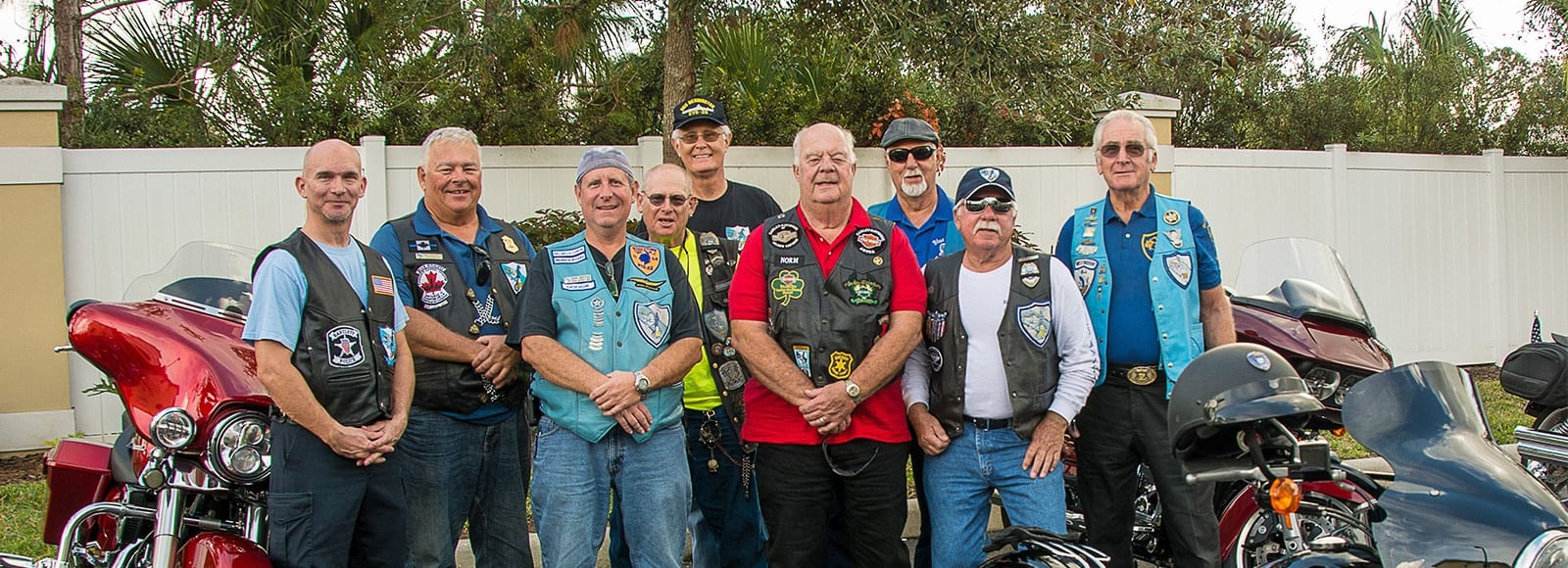 Blue Knights Motorcycle Club roars into The Terraces