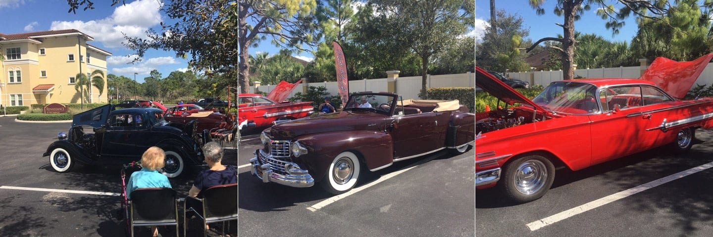 Residents enjoy a bit of nostalgia viewing cars of yesteryear