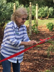 Nancy Fehr and the Butterfly Garden